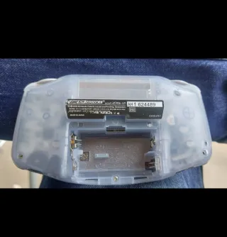 Nintendo Game Boy Advance Gris Transparente