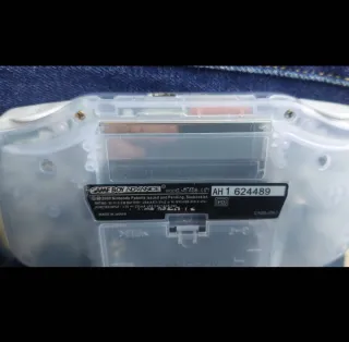 Nintendo Game Boy Advance Gris Transparente