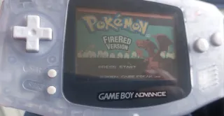 Nintendo Game Boy Advance Gris Transparente