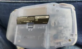 Nintendo Game Boy Advance Gris Transparente