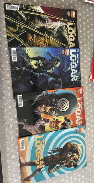 cómics del viejo Logan