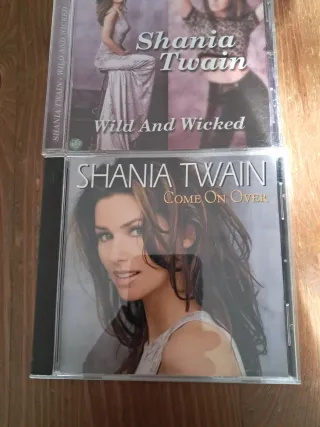 CDs Shania Twain: Up!, Wild & Wicked, Come On Over