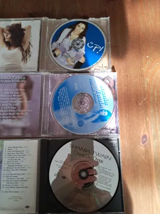 CDs Shania Twain: Up!, Wild & Wicked, Come On Over