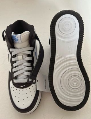 Nike Air Force 1 Mid Blancas/Negras/Azules