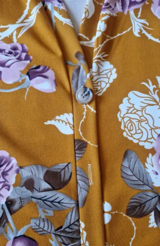 Maglia donna floreale