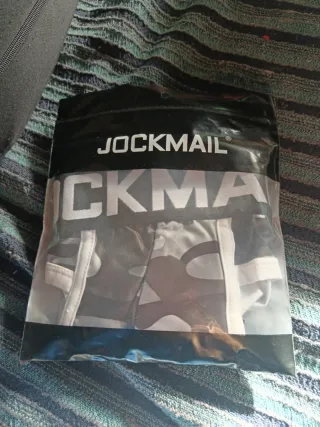 Slip Jockmail Camuflaje Gris