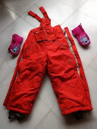 Peto de esquí y nieve para niños