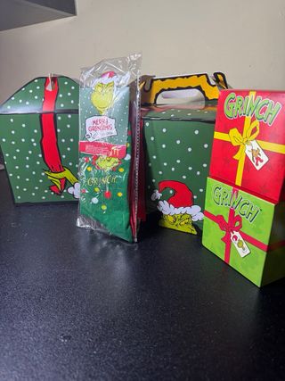 Calze Grinch McDonald's Box happy meal