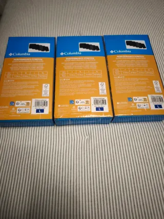 Pack 5 Calzoncillos Columbia Talla L