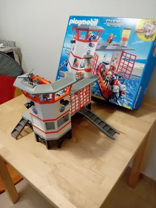 Playmobil City Action. Base de salvamento marítimo