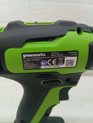 Taladro atornillador Greenworks 35NM