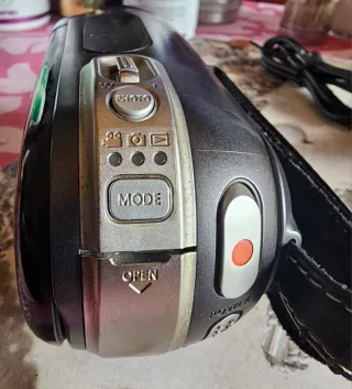 Videocámara Samsung Negra