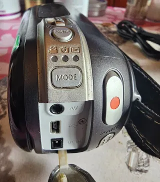 Videocámara Samsung Negra