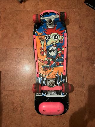 Skate con diseño de mono