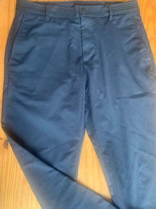 Pantalón Zara Azul Marino Talla M
