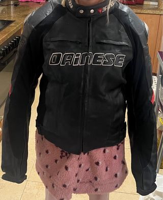 Chaqueta Dainese Racing Talla M Negra IMITACIÓN