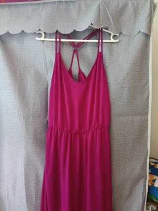 Vestido largo buganvilla