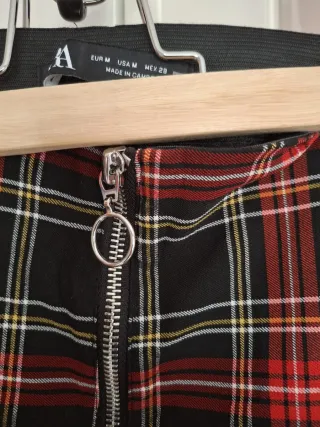 Leggings Zara Cuadros Talla M