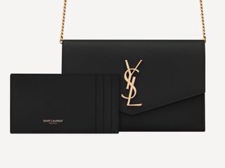 Tarjetero Yves Saint Laurent Negro