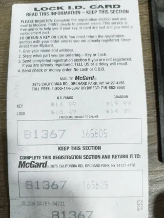 Juego Tornillos Antirrobo McGard para Ford Mustang