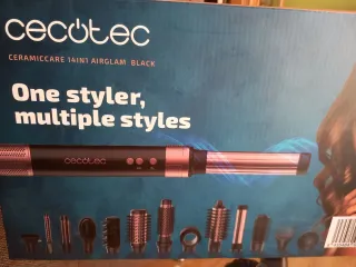 Cecotec Ceramiccare 14IN1 Airglam Negro