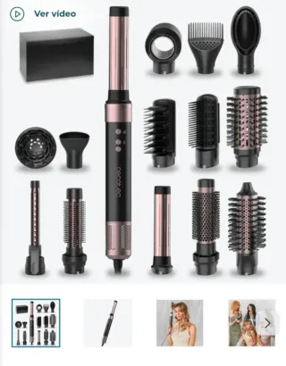 Cecotec Ceramiccare 14IN1 Airglam Negro