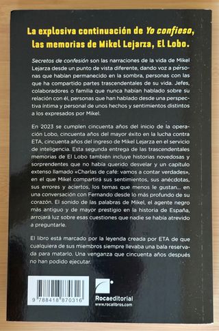 Libros Yo confieso y Secretos de confesión