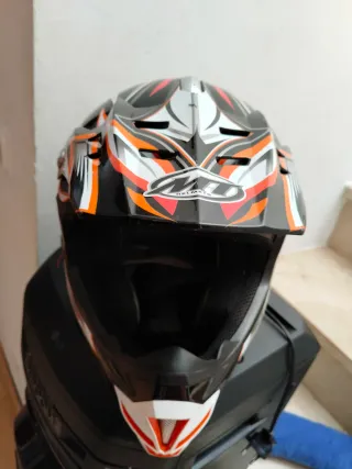 Casco Moto Cross Talla xs