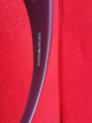 Gafas Emporio Armani Negras y Rojas