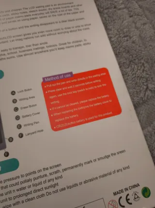 Panel LCD 12 para dibujar