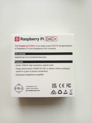 Raspberry Pi DAC+ nuevo a estrenar, nunca usado