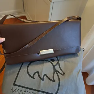 Borsa vintage Mandarina Duck marrone