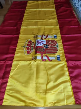 Gran bandera españa oficial de despacho militar