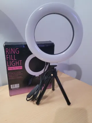 Aro de Luz LED con Trípode