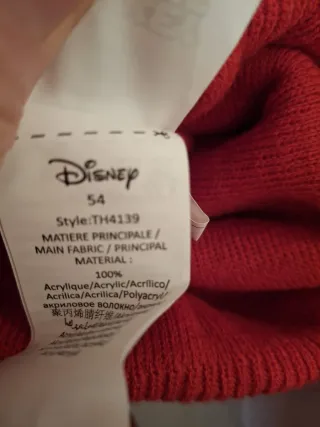 Lote 2 Gorros Invierno Mickey Disney