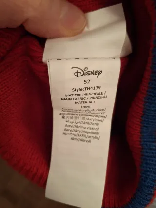 Lote 2 Gorros Invierno Mickey Disney