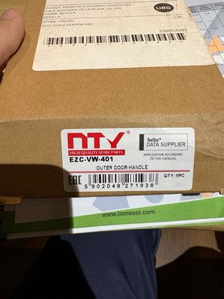 Pareja de manecillas exteriores VW