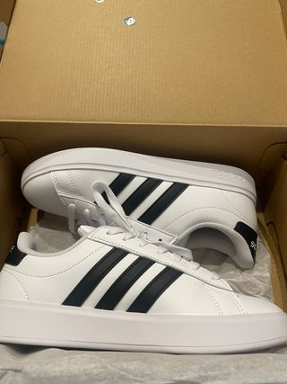 Adidas Grand Court Cloudfoam Zapatillas Blancas