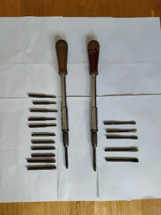 Destornilladores automáticos vintage