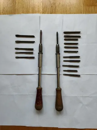 Destornilladores automáticos vintage