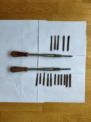 Destornilladores automáticos vintage