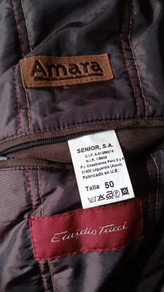 Chaquetón Trenka Marrón Caballero Tres Cuartos