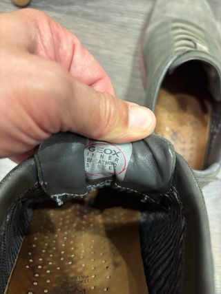 Zapatillas Geox Nebula verde oliva y burdeos