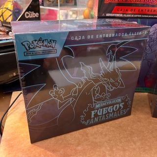 Caja Entrenador Élite Pokémon Llamas Fantasma