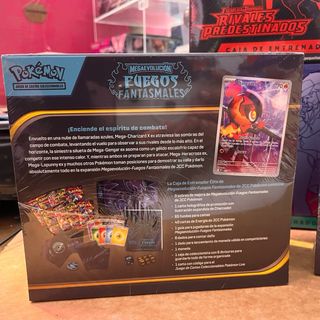 Caja Entrenador Élite Pokémon Llamas Fantasma