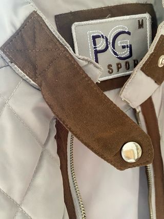 Chaqueta Purificación García Beige Talla M