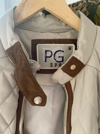 Chaqueta Purificación García Beige Talla M