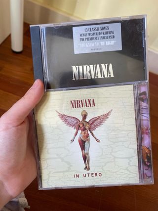CD Nirvana - In Utero y recopilación