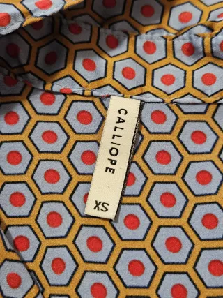 Camicia donna fantasia geometrica