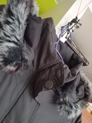 Abrigo Chaquetón Mujer Maryland Gris